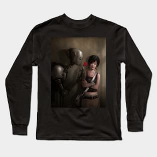 Robot in Love Long Sleeve T-Shirt